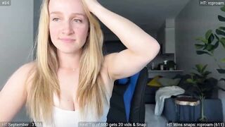 NatGPT Porn New Videos [MyFreeCams] - gymnast, natural, music, blue eyes, beautiful