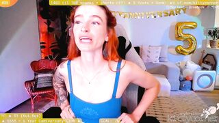 KittyCorner Porn Hot Videos [MyFreeCams] - 420, redhead, nice ass, playful, artist