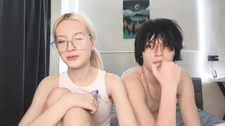Watch opiunarium Camgirl Porn Video [Chaturbate] - couple, anal, 18, skinny, blonde