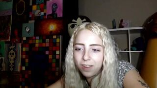 Watch latenightkash New Porn Video [Chaturbate] - tatted, 18, blonde, skinny