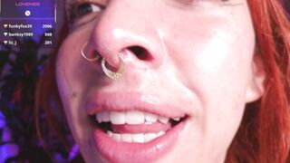 Watch bri_von_dhara_ Camgirl Porn Video [Chaturbate] - saliva, deepthroat, ahegao, goth, spit