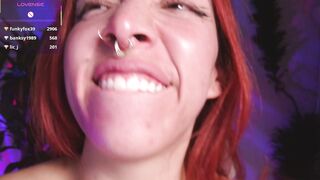 Watch bri_von_dhara_ Camgirl Porn Video [Chaturbate] - saliva, deepthroat, ahegao, goth, spit