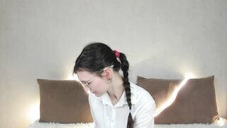 kelsirabenold Camgirl Porn Video [Chaturbate] - glasses, new, shy, brunette, skinny