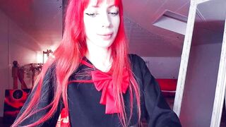 meowroslava New Porn Video [Chaturbate] - cosplay, redhead, goth, teen, petite
