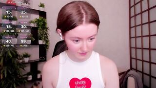 Watch kate_cuddle Camgirl Porn Video [Chaturbate] - redhead, daddysgirl, shy, teen, braces