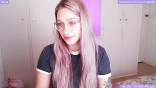 CharlieWebb Porn New Videos [MyFreeCams] - glasses, tattoos, australian, natural tits