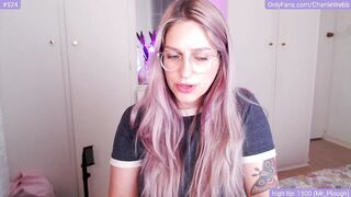 CharlieWebb Porn New Videos [MyFreeCams] - glasses, tattoos, australian, natural tits