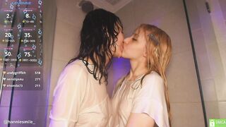 Watch hanniesmile_ Camgirl Porn Video [Chaturbate] - lesbian, smalltits, latina, 18, blonde