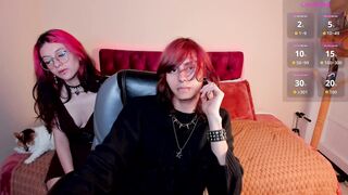 Watch eros_nyx_ New Porn Video [Chaturbate] - couple, gothic, bigdick, cowgirl, blowjob