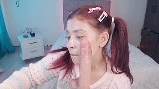 Watch babykathia_ New Porn Video [Chaturbate] - saliva, redhead, deepthroat, teen, petite