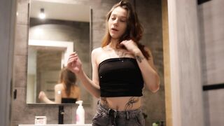 crybabycb New Porn Video [Chaturbate] - new, tattoo, shy, 18, teen