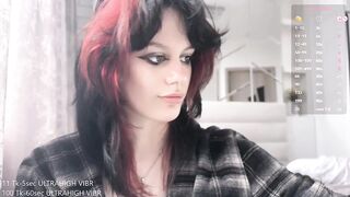 Watch nightpurr Hot Porn Video [Chaturbate] - redhead, feet, goth, cute, bigboobs