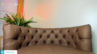 Watch evarmirezz Camgirl Porn Video [Chaturbate] - ebony, hairy, feet, cum, skinny