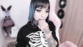 nikkiramone Hot Porn Video [Chaturbate] - deepthroat, tattoo, bigass, goth, bigpussylips