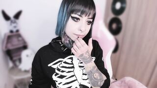 nikkiramone Hot Porn Video [Chaturbate] - deepthroat, tattoo, bigass, goth, bigpussylips