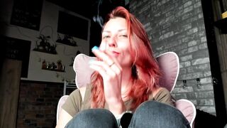Watch karoline121 Leaked Porn Video [Chaturbate] - shower, mistress, wet, socks, smoke