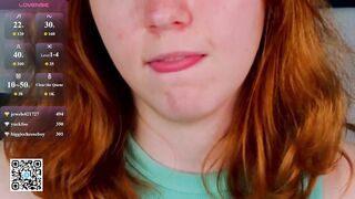 Watch reneefoxy_ Leaked Porn Video [Chaturbate] - redhead, new, shy, 18, teen