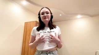 Watch snazzlepoping Camgirl Porn Video [Chaturbate] - new, shy, 18, teen, bigboobs