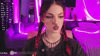 Watch bratziedarsie Leaked Porn Video [Chaturbate] - tattoo, femdom, ahegao, goth, cute