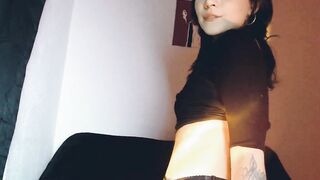 Petit_Haze Porn Private Videos [MyFreeCams] - goth, hot, punk girl, beautiful, green eyes