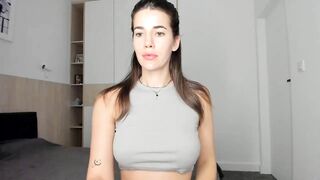 EliinaGreen Porn HD Videos [MyFreeCams] - tall, brunette, sexy lips, anal, horny