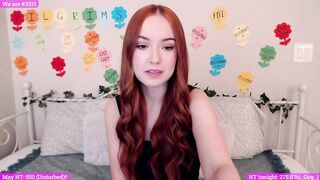 HaileyFaye Porn Video Record: slim, red hair, redhead, beautiful, toys
