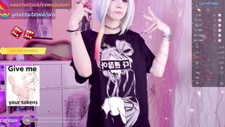 yourcutewaifu Porn Private Videos [Chaturbate] - dildo, domi, stockings, lush, anime