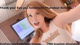 Watch eatmygingersnapps Porn HD Videos [Chaturbate] - redhead, anal, milf, squirt