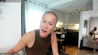 HappyHyogan Porn Video Record: petite, asian, feminine, short hair, easygoing
