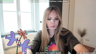 Linda_0nline Porn Video Record: nice smile, nice ass, naughty, tease, toys