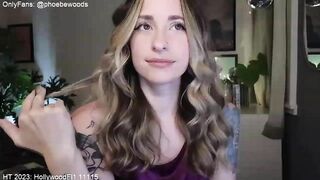 PhoebeWoods Porn Video Record: pretty face, curvy, private show, alternative, nice ass