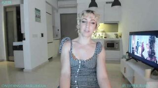 Ruby_Lua Porn Video Record: horny, fishnets, sensual, unshaved, striptease