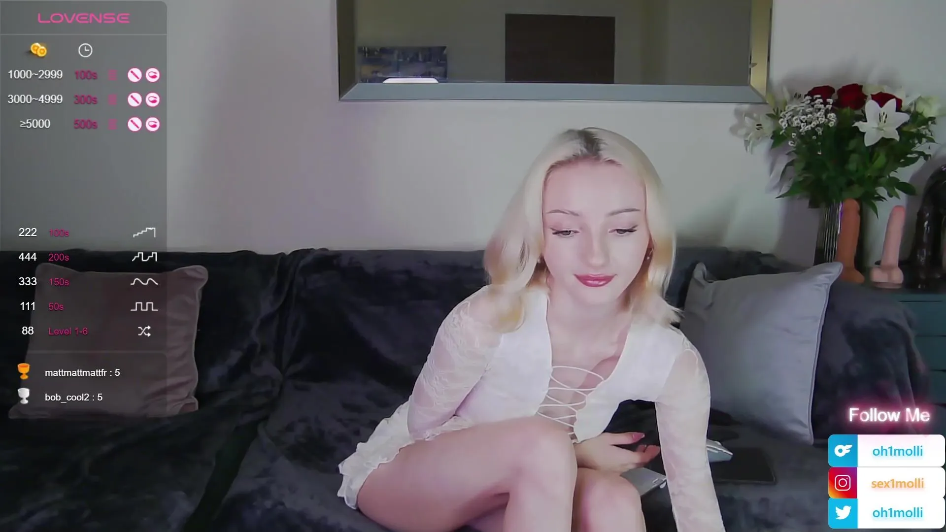 Watch alis_molli Porn New Videos [Chaturbate] - feet, lovense, squirt,  blonde, teen