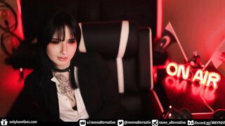 Watch raven_alternative Porn Hot Videos [Chaturbate] - bisexual, british, goth, costume