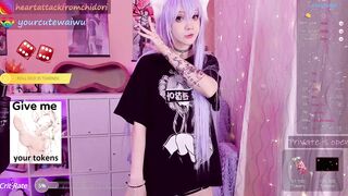 yourcutewaifu Porn Hot Videos [Chaturbate] - dildo, domi, stockings, lush, anime