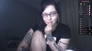 8wolf8 HD Porn Video [Chaturbate] - glasses, tattoo, fetish, goth