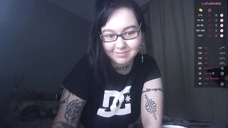 8wolf8 HD Porn Video [Chaturbate] - glasses, tattoo, fetish, goth