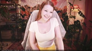 Watch jane_flowers HD Porn Video [Chaturbate] - redhead, bigass, natural, curvy, bigboobs