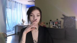 adelina____ New Porn Video [Chaturbate] - hairy, feet, mistress, femdom, smoke