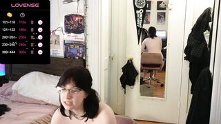 Watch violetwinter666 Webcam Porn Video [Chaturbate] - piercings, hairy, puffynipples, curvy, goth