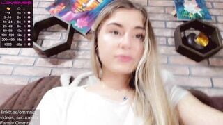 Watch ommnia New Porn Video [Chaturbate] - new, young, 18, blonde, cute