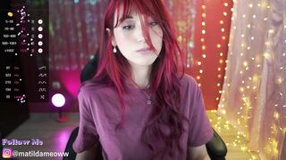 greeny_mat Hot Porn Video [Chaturbate] - redhead, ahegao, goth, cute, bigboobs