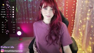 greeny_mat Hot Porn Video [Chaturbate] - redhead, ahegao, goth, cute, bigboobs