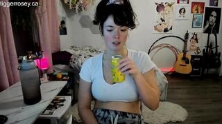 Watch tiggerrosey Webcam Porn Video [Chaturbate] - brunette, socks, chill, boobs