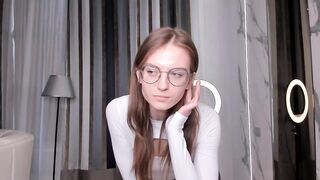 Watch funny_place HD Porn Video [Chaturbate] - glasses, new, shy, 18, skinny