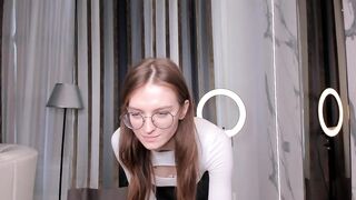 Watch funny_place HD Porn Video [Chaturbate] - glasses, new, shy, 18, skinny