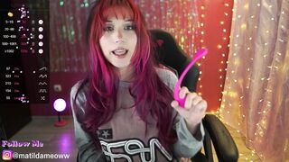 Watch greeny_mat New Porn Video [Chaturbate] - redhead, ahegao, goth, cute, bigboobs