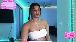 Watch princess_cece Hot Porn Video [Chaturbate] - ebony, squirt, lush, cumshow, bigboobs