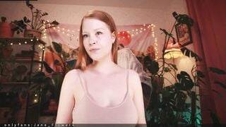 jane_flowers Hot Porn Video [Chaturbate] - redhead, bigass, natural, curvy, bigboobs