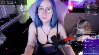 Watch blue_mooncat New Porn Video [Chaturbate] - bigass, bigtits, lovense, curvy, cum